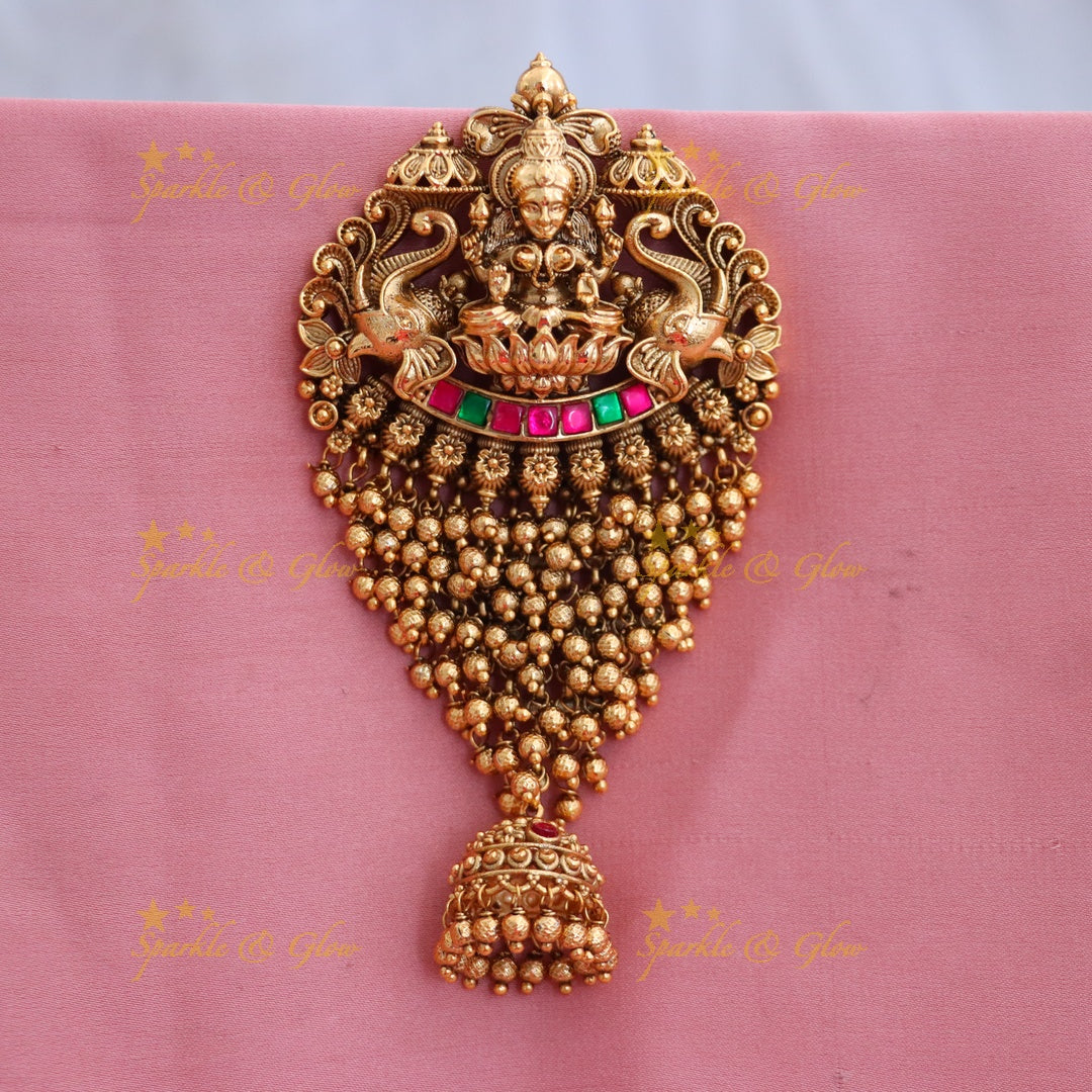 Exquisite Gold Plated Jadabilla Hair Ornament