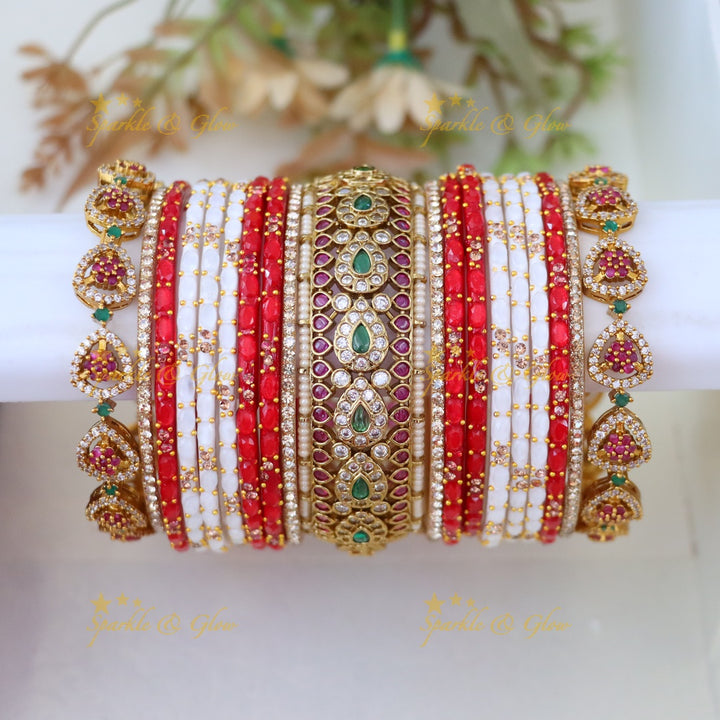 Exquisite Kemp Bridal Bangles – Captivating Elegance