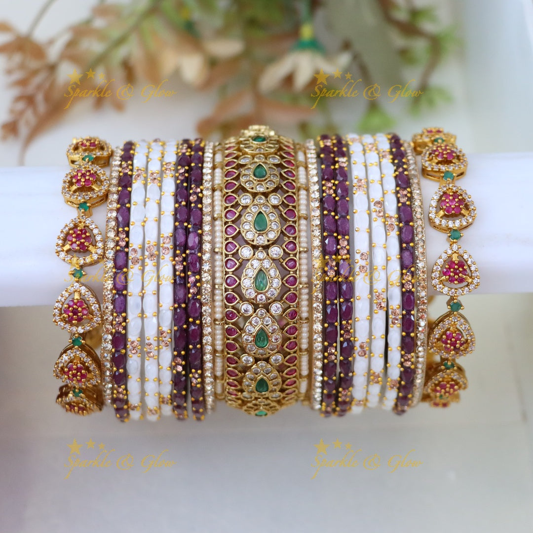 Exquisite Kemp Bridal Bangles – Captivating Elegance