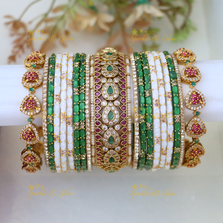 Exquisite Kemp Bridal Bangles – Captivating Elegance