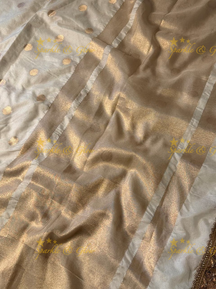Tissue Organza Banarasi Saree for Elegant Occasions