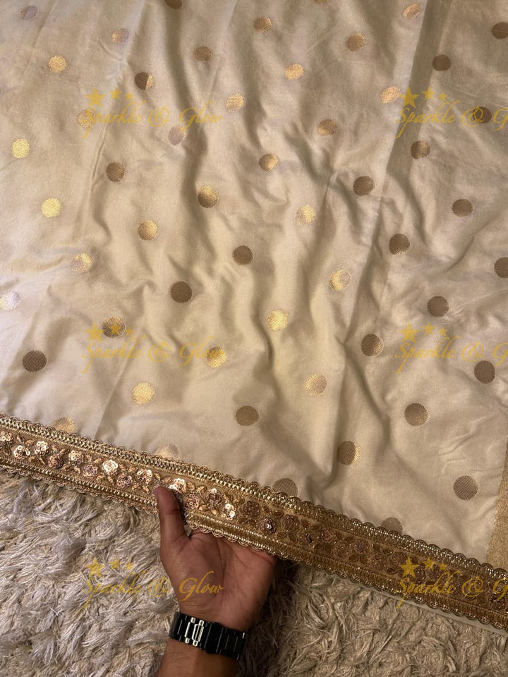 Tissue Organza Banarasi Saree for Elegant Occasions