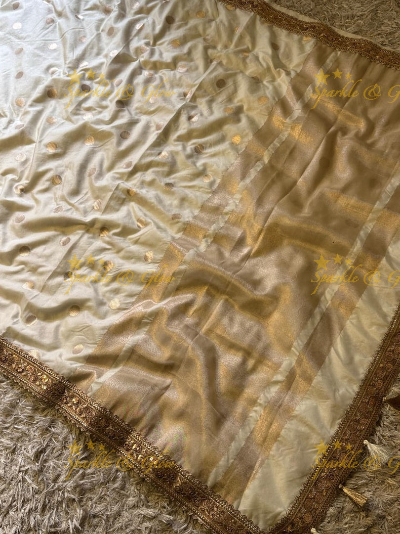 Tissue Organza Banarasi Saree for Elegant Occasions
