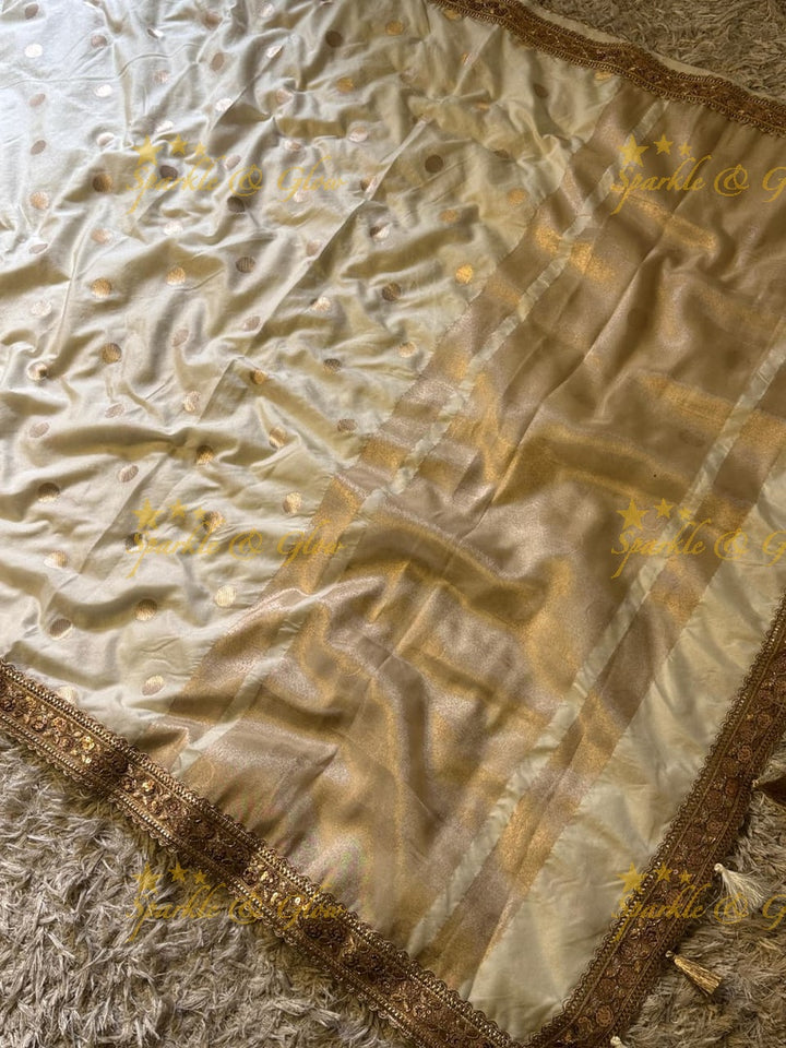 Tissue Organza Banarasi Saree for Elegant Occasions