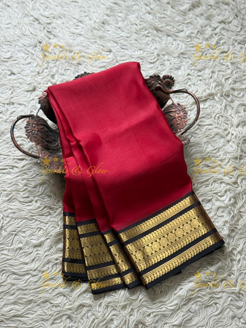 Luxurious Banarasi Saree with Gold Zari Detailing