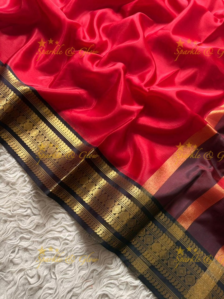 Luxurious Banarasi Saree with Gold Zari Detailing