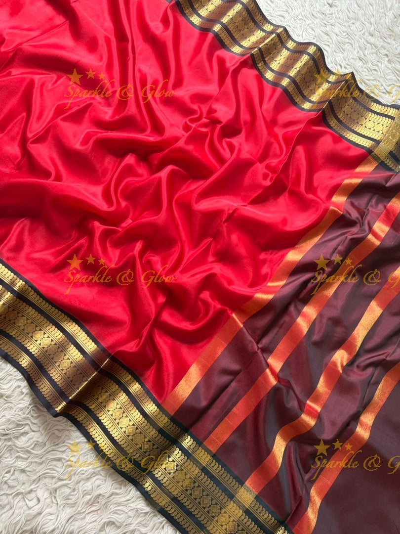 Luxurious Banarasi Saree with Gold Zari Detailing
