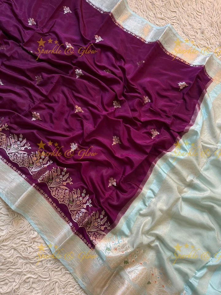 Exquisite Red Banarasi Saree - Perfect for Weddings