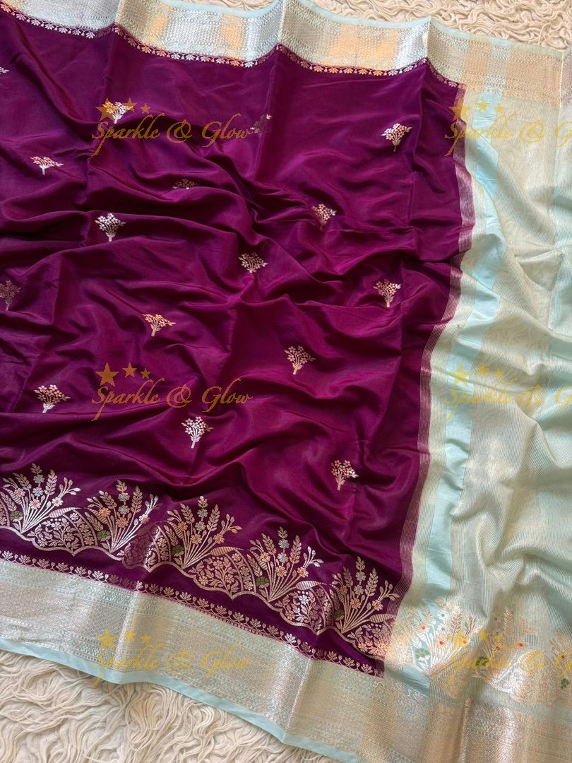 Exquisite Red Banarasi Saree - Perfect for Weddings