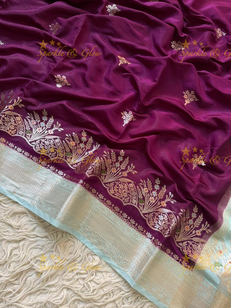 Exquisite Red Banarasi Saree - Perfect for Weddings