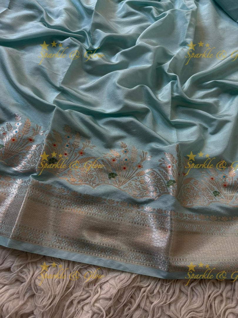 Exquisite Red Banarasi Saree - Perfect for Weddings