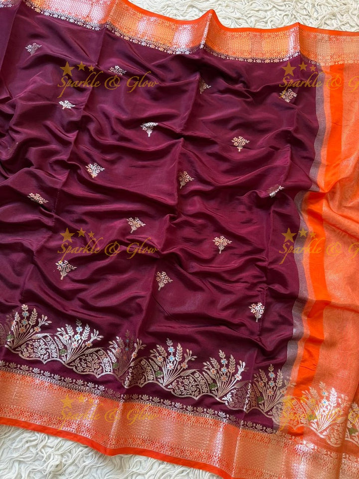 Exquisite Red Banarasi Saree - Perfect for Weddings