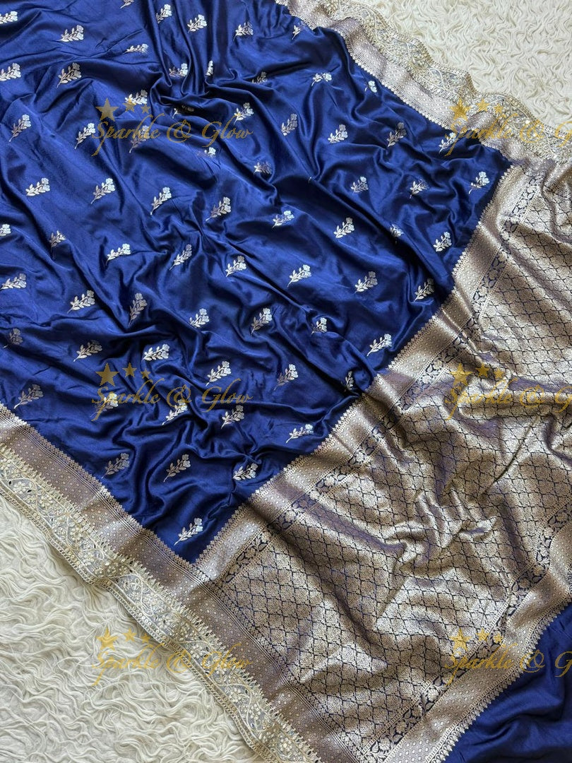 Luxurious Banarasi Saree with Zari Embroidery