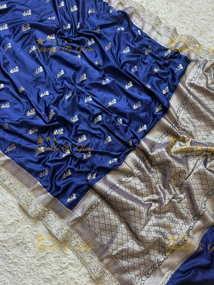 Luxurious Banarasi Saree with Zari Embroidery