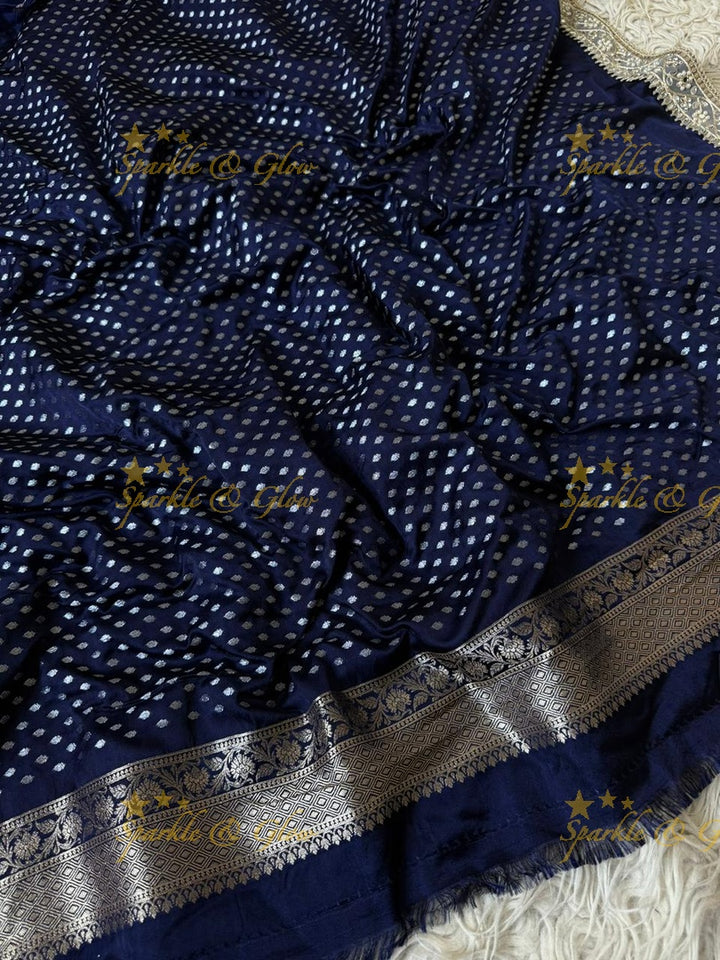 Luxurious Banarasi Saree with Zari Embroidery