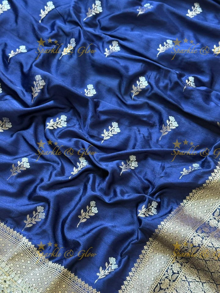 Luxurious Banarasi Saree with Zari Embroidery