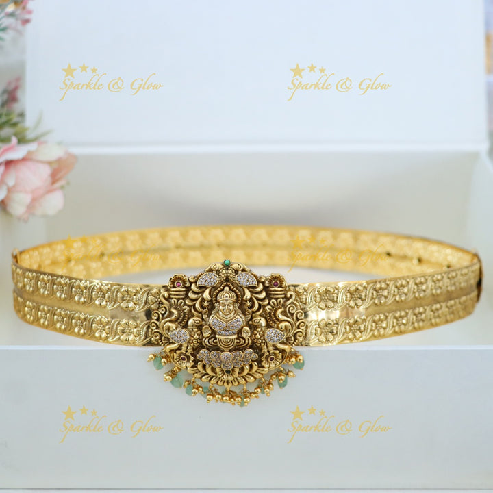 Exquisite Temple Hip Belt for Weddings & Festive Occasions