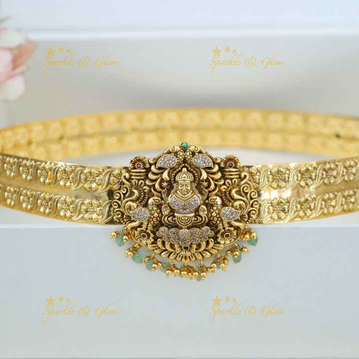 Exquisite Temple Hip Belt for Weddings & Festive Occasions