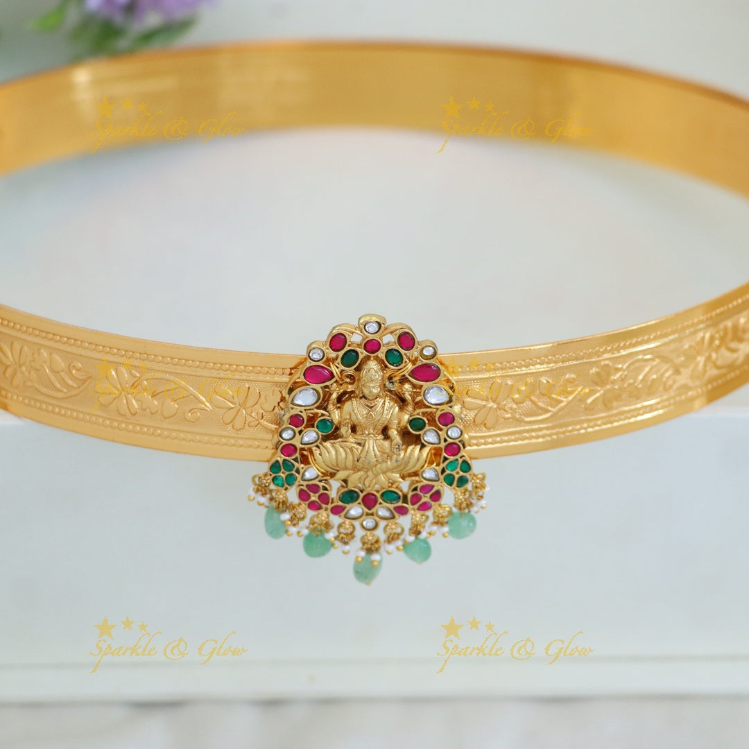 Exquisite Gold-Plated Temple Belt for Weddings