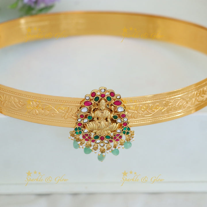 Exquisite Gold-Plated Temple Belt for Weddings