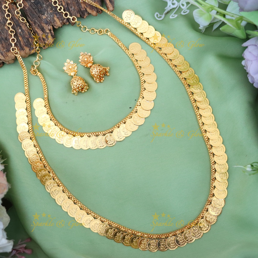 Exquisite Temple Coin Bridal Set for Special Occasions