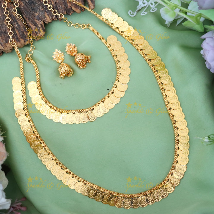 Exquisite Temple Coin Bridal Set for Special Occasions
