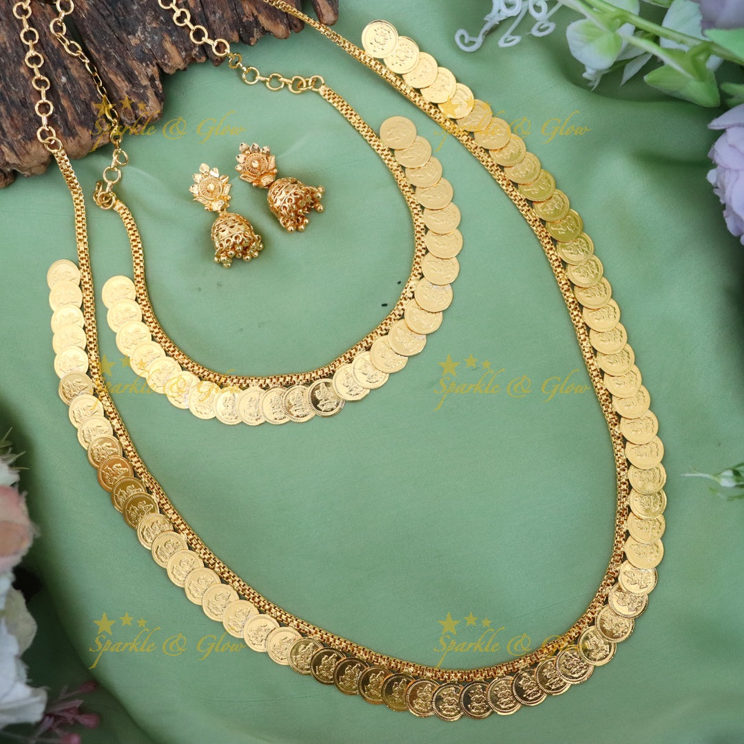 Exquisite Temple Coin Bridal Set for Special Occasions