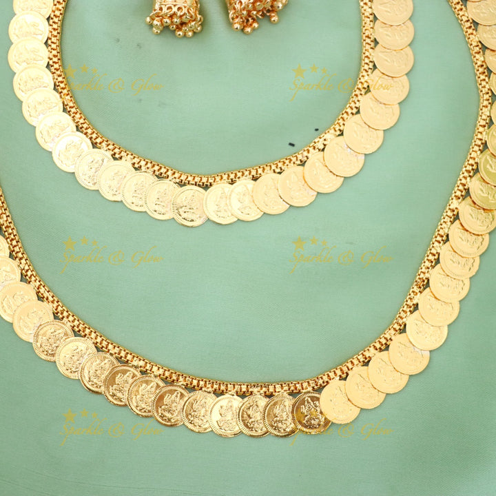 Exquisite Temple Coin Bridal Set for Special Occasions