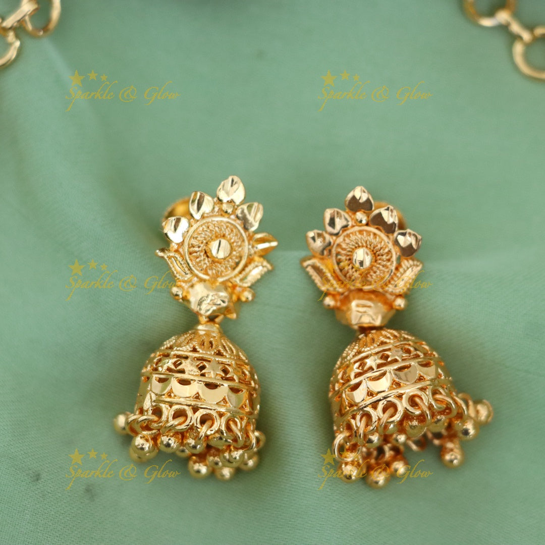 Exquisite Temple Coin Bridal Set for Special Occasions