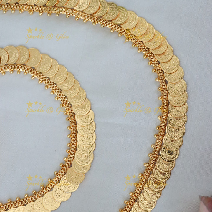 Exquisite Bridal Coin Necklace & Earring Set - New Arrival