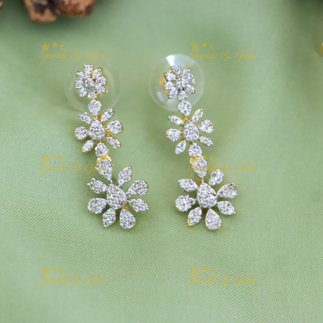 Exquisite Floral Gold Necklace Set for Special Occasions