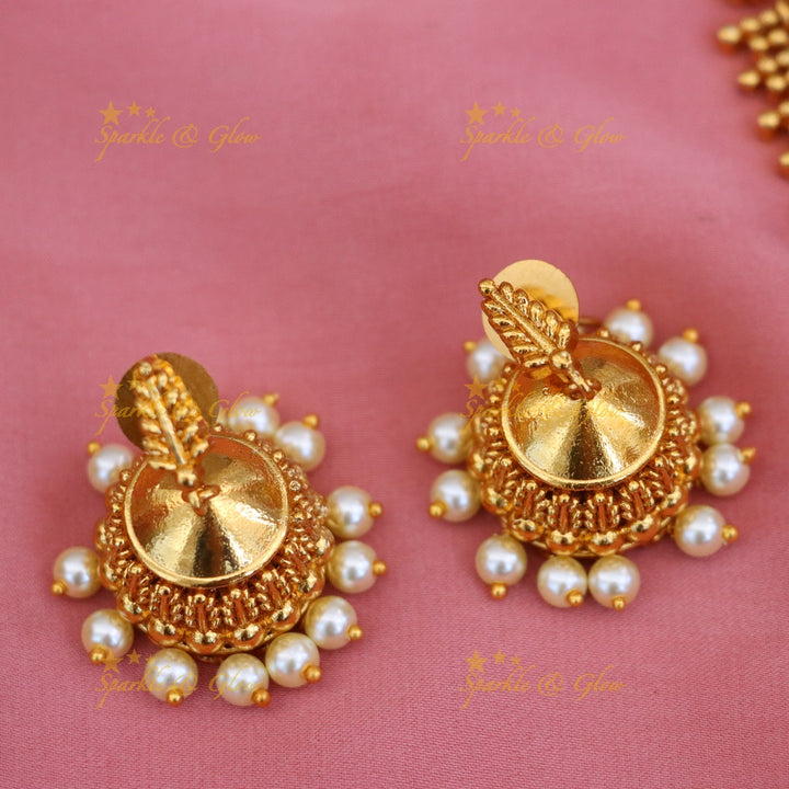 Exquisite Gold-Tone Necklace Set for Elegance