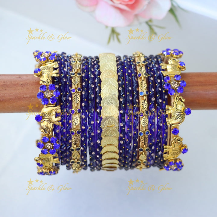Radiant Silk Thread Bangles for Weddings & Festivals- ONE HAND