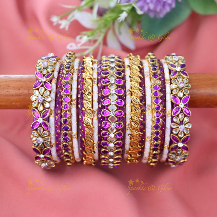 Gorgeous Silk Thread Bangles for Weddings & Festivals ONE HAND