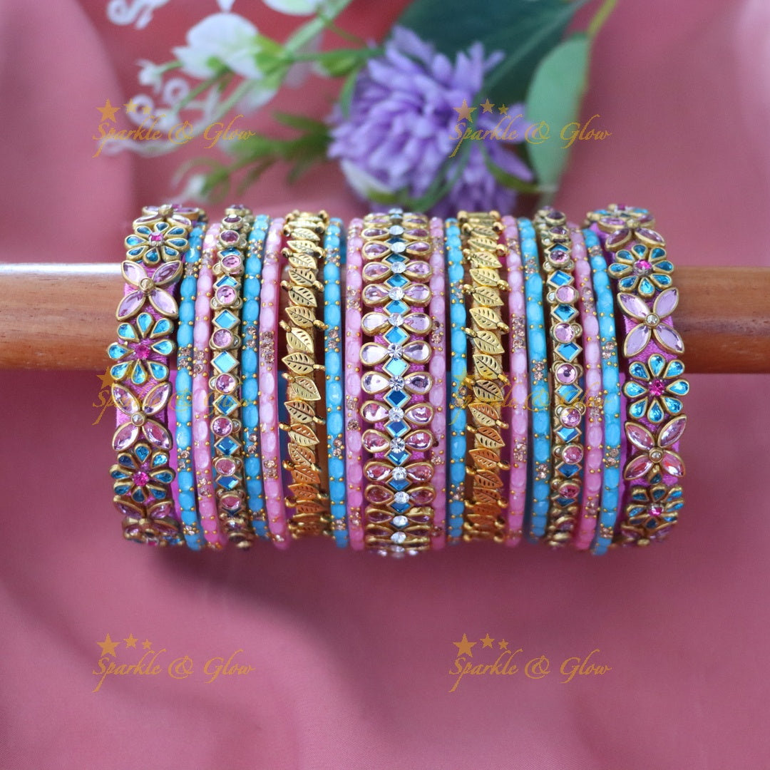 Gorgeous Silk Thread Bangles for Weddings & Festivals ONE HAND