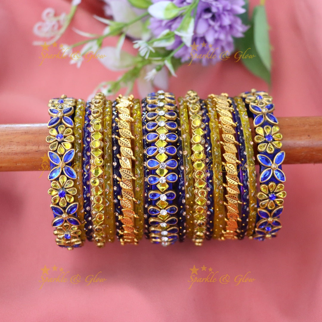 Gorgeous Silk Thread Bangles for Weddings & Festivals ONE HAND