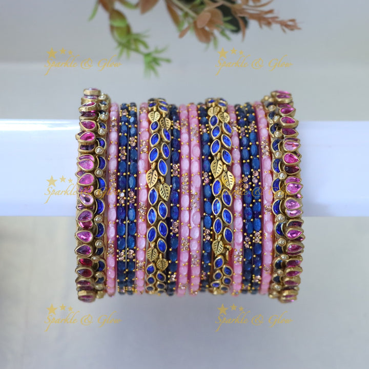 Exquisite Silk Thread Bangles Set for Elegant Celebrations ONE HAND