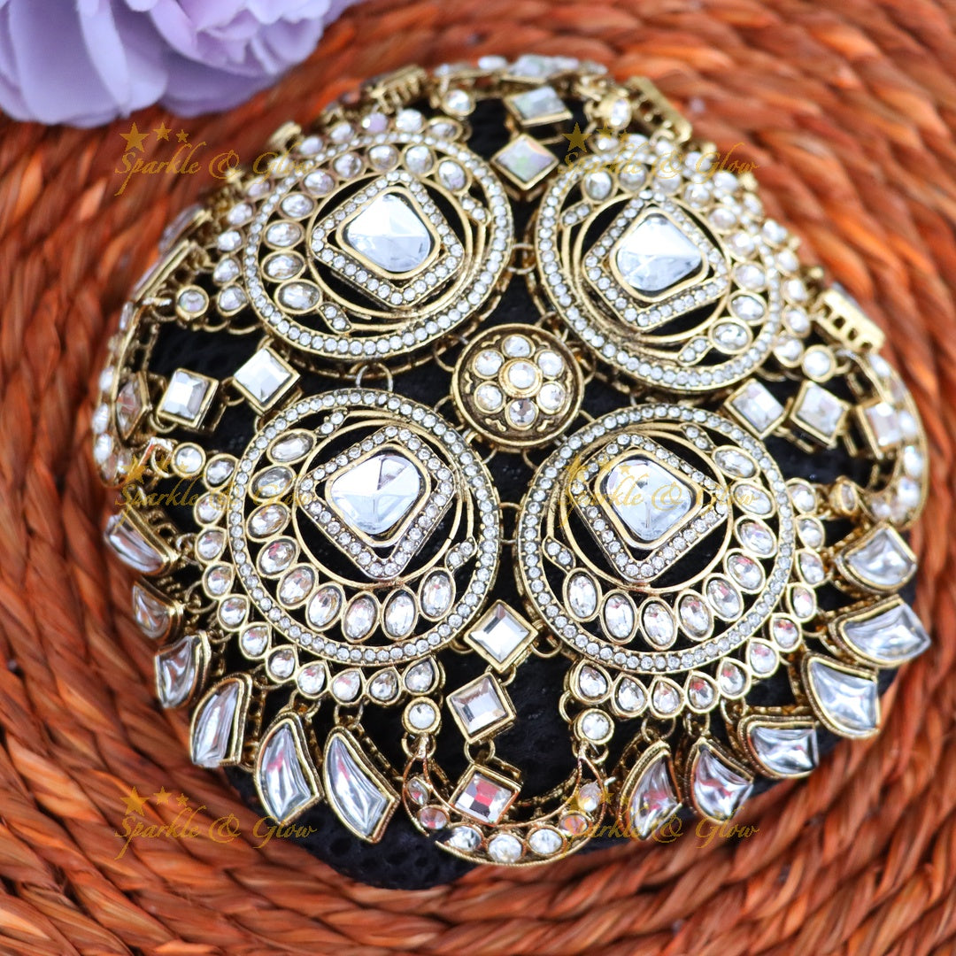Exquisite Gold Hair Bun Accessories for Festive Occasions
