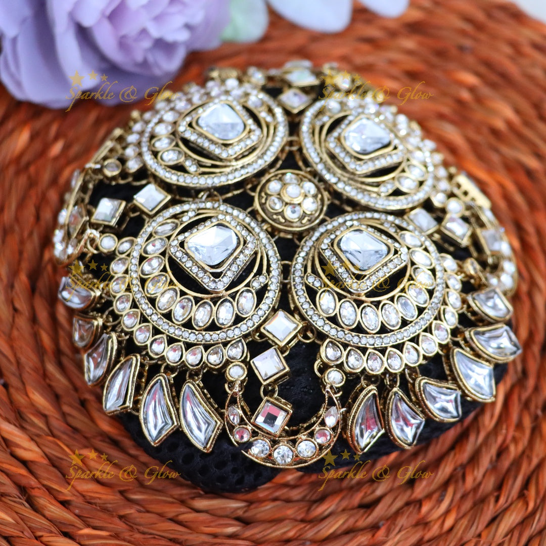 Exquisite Gold Hair Bun Accessories for Festive Occasions