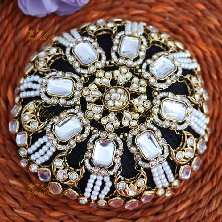 Elevate Your Bridal Look with Gold-Plated Hair Jewels
