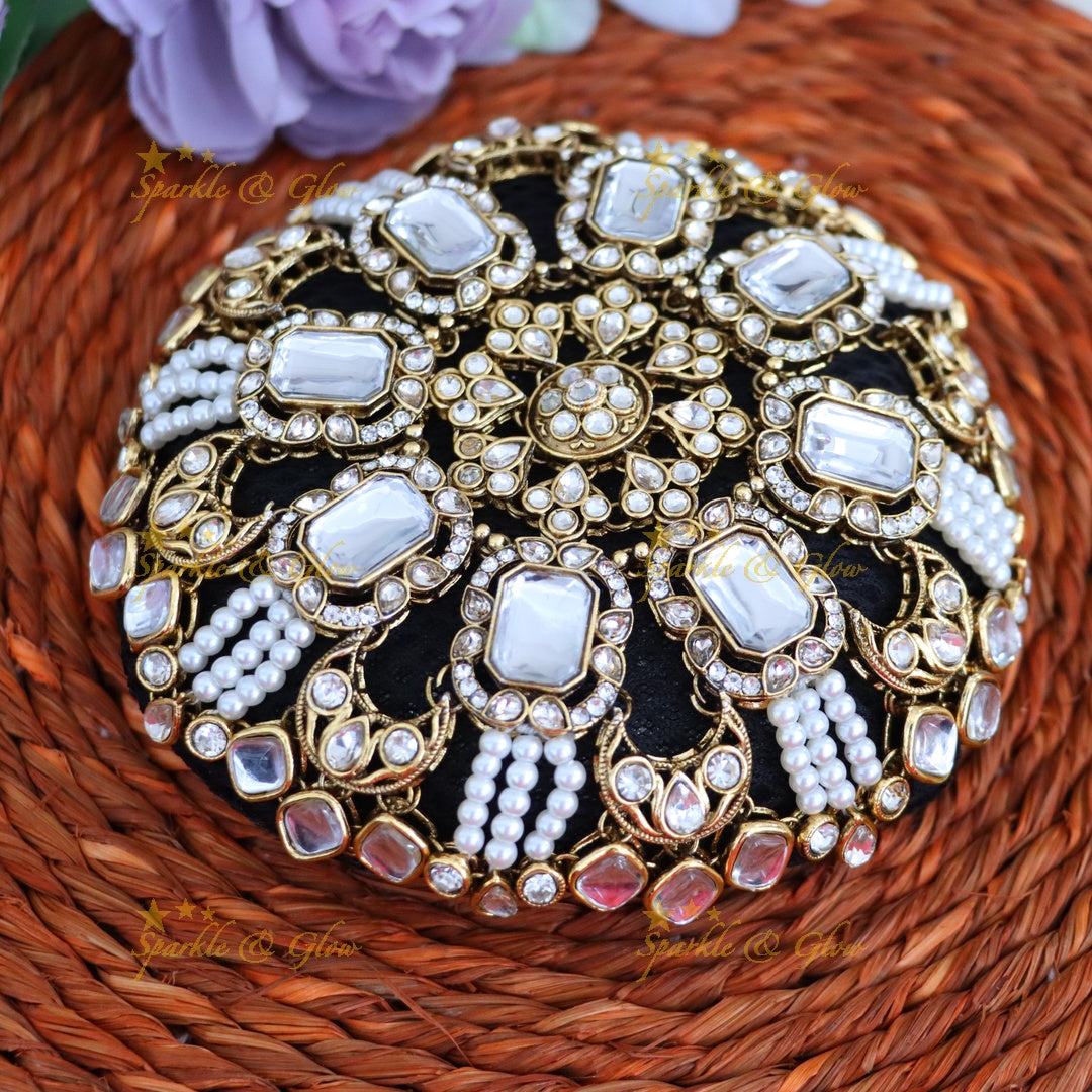 Elevate Your Bridal Look with Gold-Plated Hair Jewels