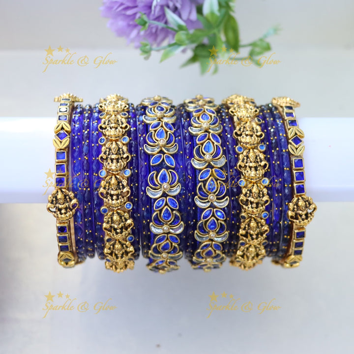 Exquisite Green Silk Thread Bangles for Weddings & Festivals ONE HAND