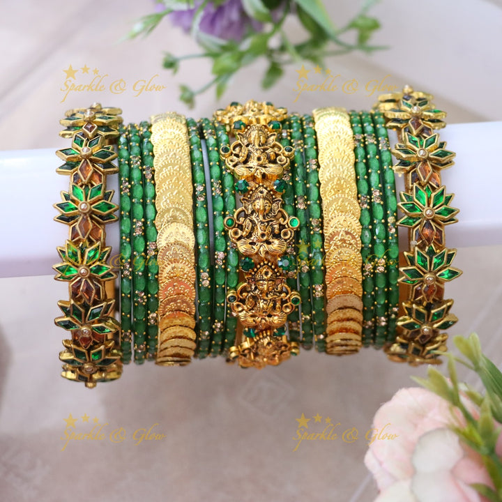 Elegant Silk Thread Bangles for Festive & Wedding ONE HAND