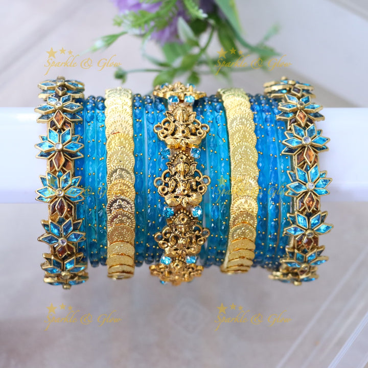 Elegant Silk Thread Bangles for Festive & Wedding ONE HAND