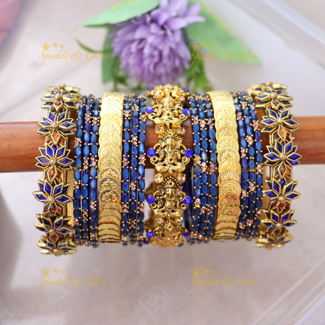 Elegant Silk Thread Bangles for Festive & Wedding ONE HAND