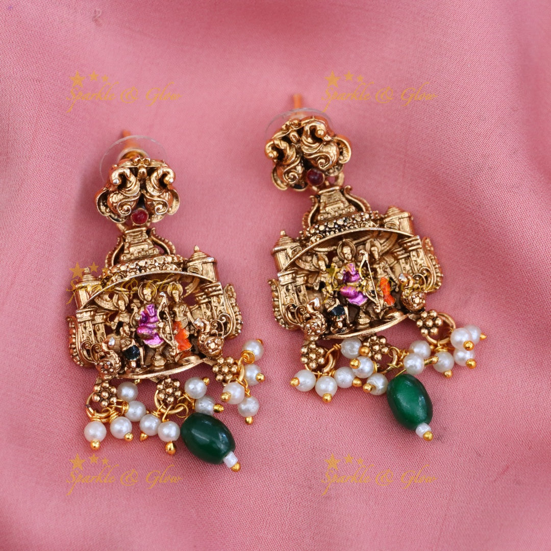 Elegant Temple Jewellery Necklace Set for Special Occasions