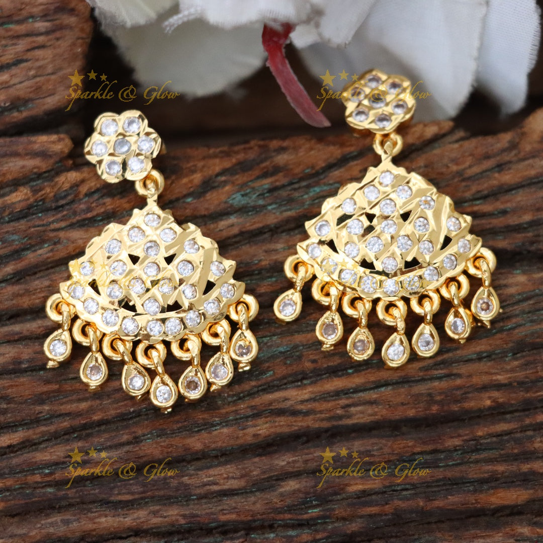 Exquisite Fish Carved Gold Haram Necklace Set Online