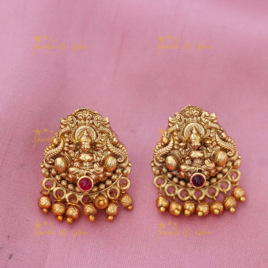 Exquisite Temple Necklace Set for Weddings & Festivities
