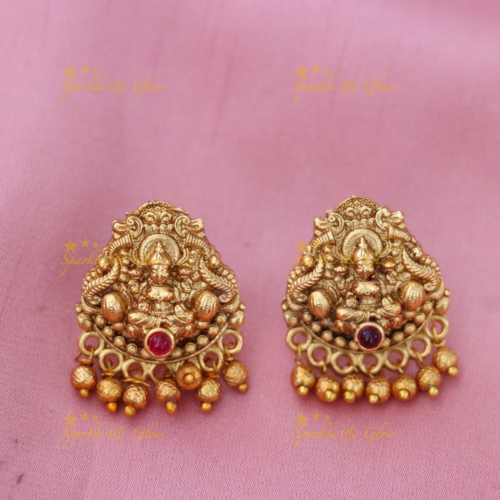 Exquisite Temple Necklace Set for Weddings & Festivities