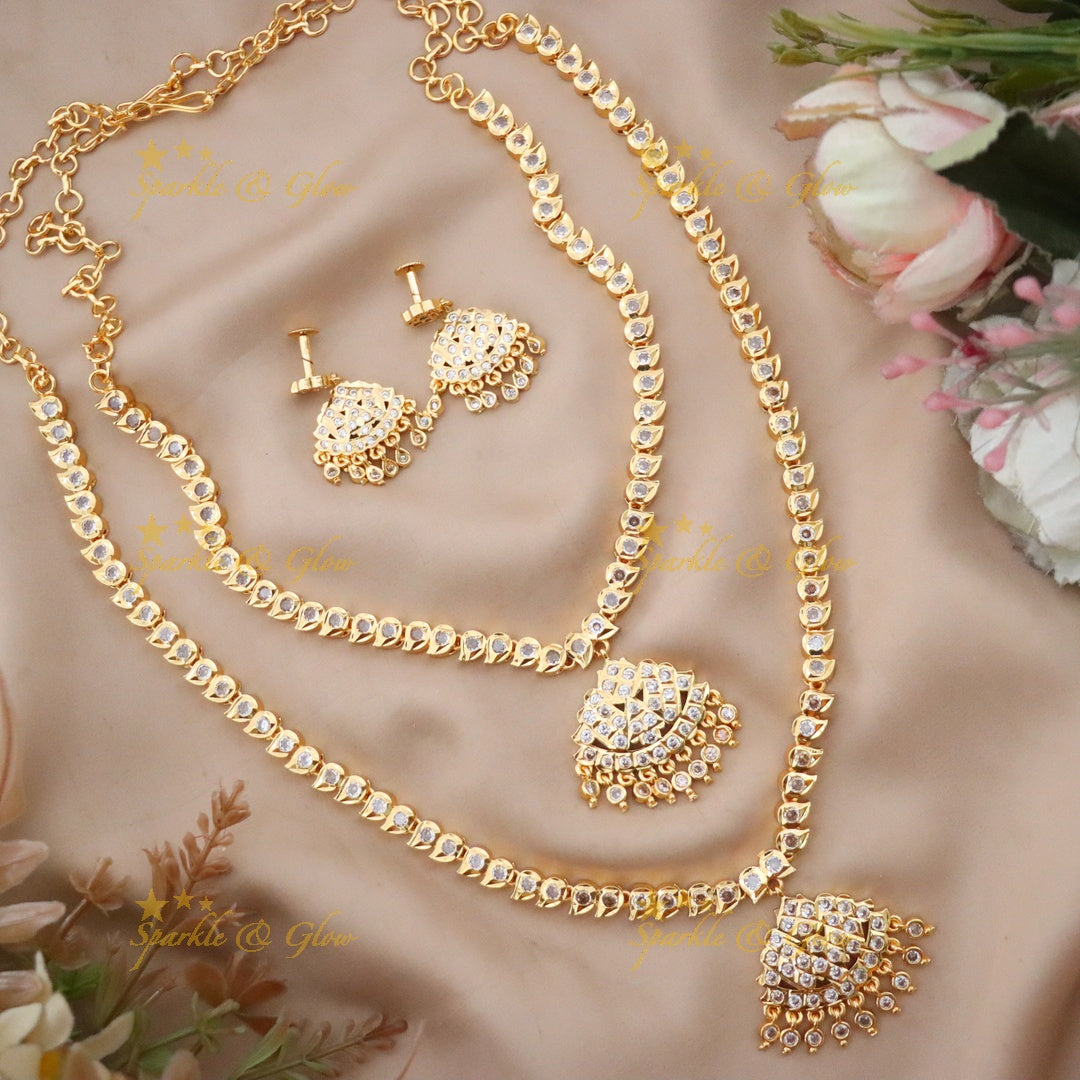 Exquisite Microgold Bridal Set for Unforgettable Weddings